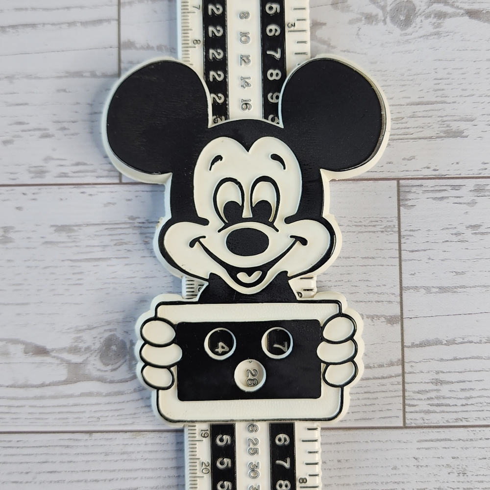 VTG Disney Mickey Math Mickey Mouse Plastic Ruler - Picture 9 of 10